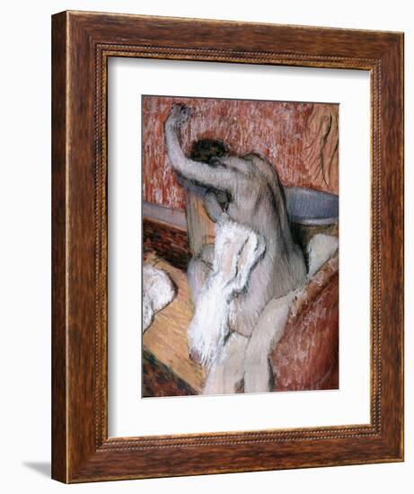 Degas: Woman, C1889-90-Edgar Degas-Framed Giclee Print