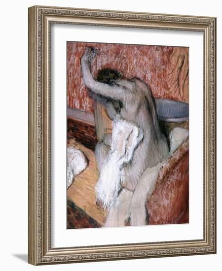 Degas: Woman, C1889-90-Edgar Degas-Framed Giclee Print