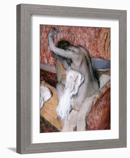 Degas: Woman, C1889-90-Edgar Degas-Framed Giclee Print