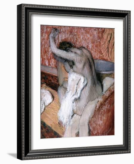 Degas: Woman, C1889-90-Edgar Degas-Framed Giclee Print