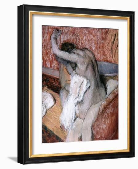 Degas: Woman, C1889-90-Edgar Degas-Framed Giclee Print