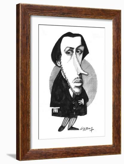 Degas-Gary Brown-Framed Giclee Print