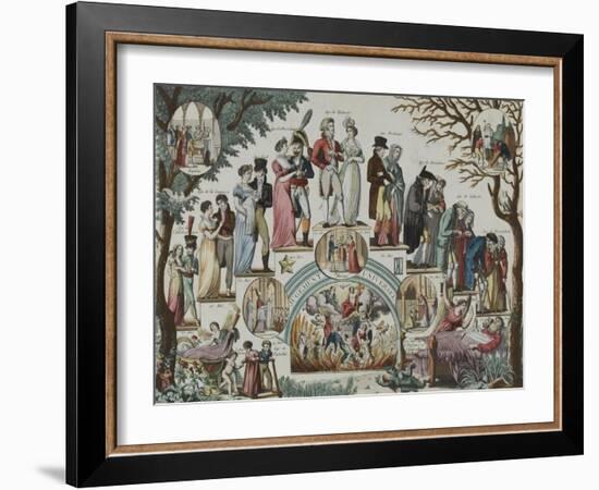 Degré des âges-null-Framed Giclee Print