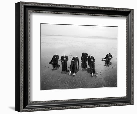 Deichaktionen 1, 2015-Jaschi Klein-Framed Photographic Print