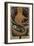 Deinonychus Antirrhopus Reconstructed in Art Nouveau Style-Stocktrek Images-Framed Art Print