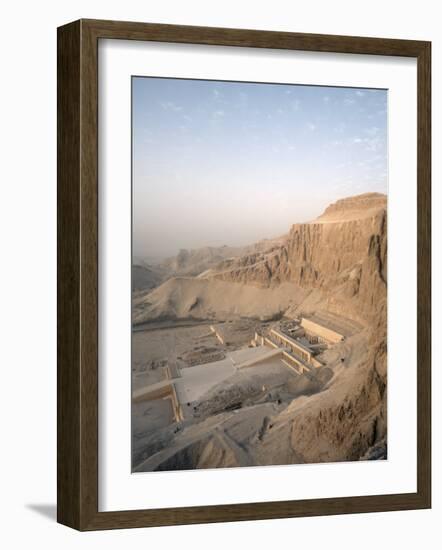 Deir Al Bahri, Funerary Temple of Hatshepsut, Valley of the Kings, Thebes, Egypt-Mcconnell Andrew-Framed Photographic Print