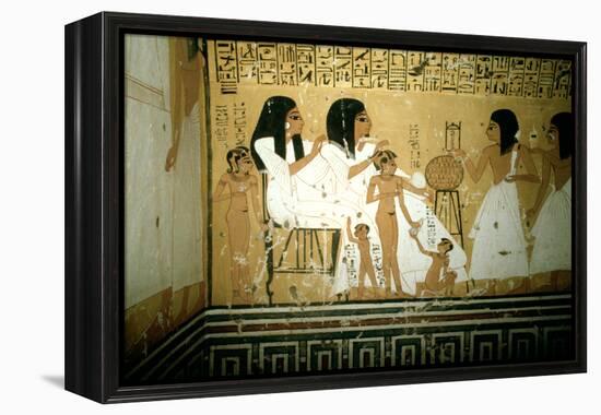 Deir El-Medineh, Luxor, Thebes, Egypt-null-Framed Premier Image Canvas