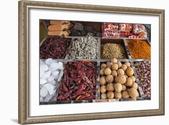 Deira Spice Souk, Dubai, United Arab Emirates-Michael DeFreitas-Framed Photographic Print