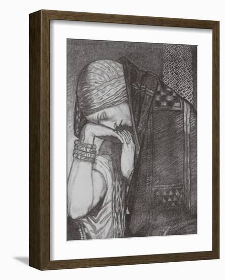 Deirdre of the Sorrows (From: Voices from the Hill)-John Duncan-Framed Giclee Print