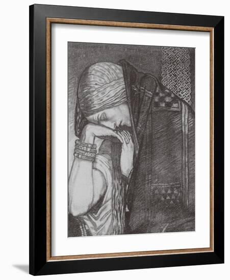 Deirdre of the Sorrows (From: Voices from the Hill)-John Duncan-Framed Giclee Print