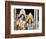 Deities Sri Krishna and Sri Radhika (Radha) in the Lalji Temple, Kalna, West Bengal, India, Asia-Annie Owen-Framed Photographic Print