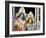 Deities Sri Krishna and Sri Radhika (Radha) in the Lalji Temple, Kalna, West Bengal, India, Asia-Annie Owen-Framed Photographic Print