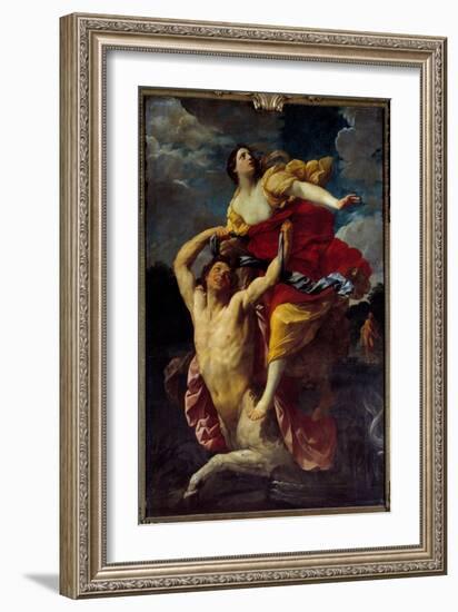 Dejanire Taken off by the Centaur Nessus, 1620 (Oil on Canvas)-Guido Reni-Framed Giclee Print