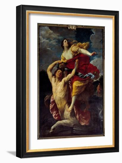 Dejanire Taken off by the Centaur Nessus, 1620 (Oil on Canvas)-Guido Reni-Framed Giclee Print