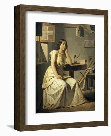 Dejected Art, 1876-Angelo Recchia-Framed Giclee Print