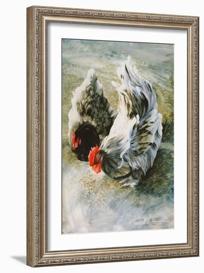 Dejeuner aux Herbs, 1986-Sandra Lawrence-Framed Giclee Print