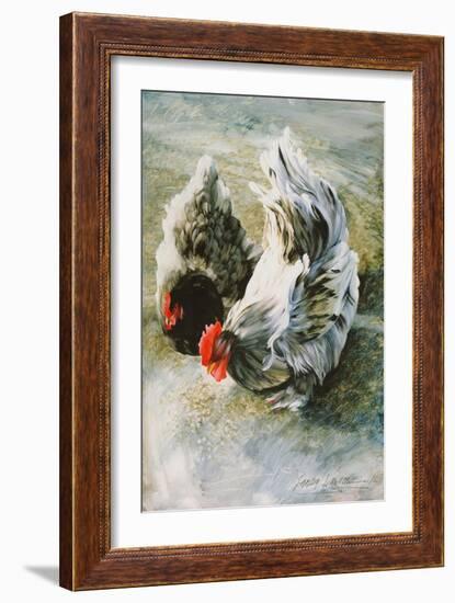 Dejeuner aux Herbs, 1986-Sandra Lawrence-Framed Giclee Print