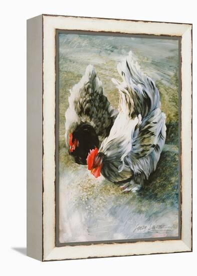 Dejeuner aux Herbs, 1986-Sandra Lawrence-Framed Premier Image Canvas