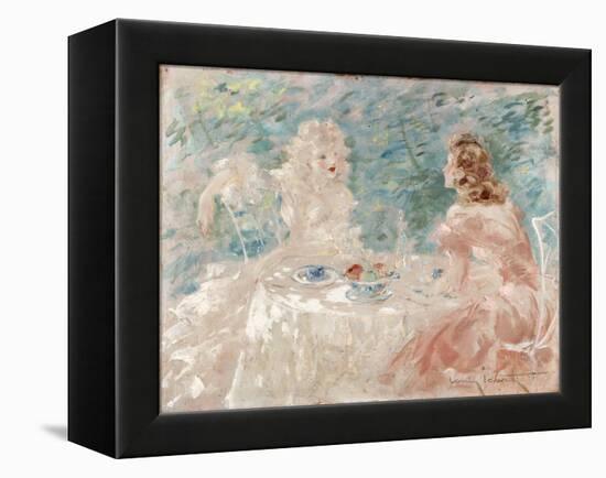 Dejeuner Intime, (Oil on Canvas)-Louis Icart-Framed Premier Image Canvas