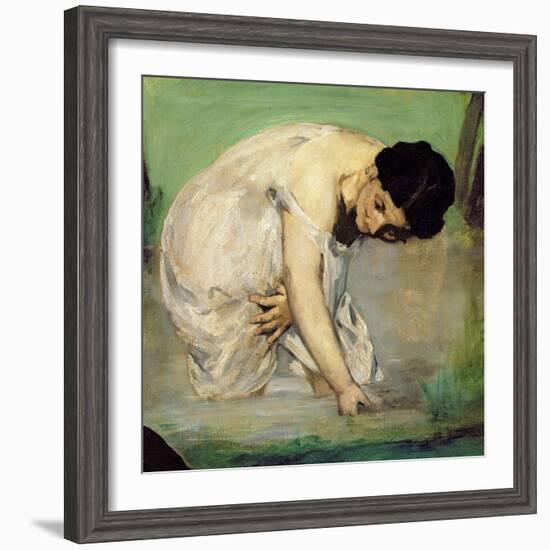 Dejeuner Sur L'Herbe, 1863-Edouard Manet-Framed Giclee Print