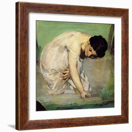 Dejeuner Sur L'Herbe, 1863-Edouard Manet-Framed Giclee Print