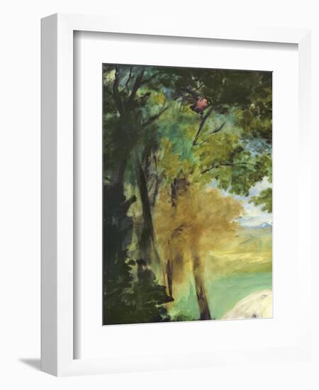 Dejeuner Sur L'Herbe, 1863-Edouard Manet-Framed Giclee Print