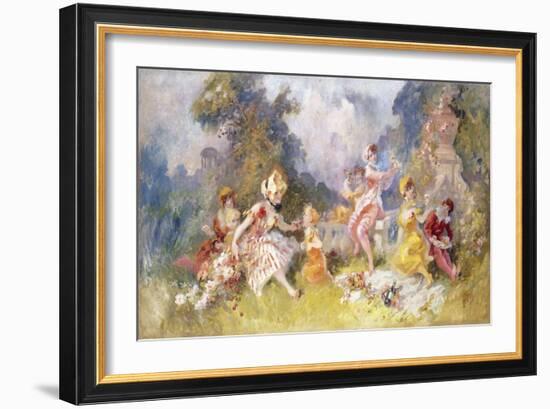 Dejeuner Sur L'Herbe, C.1894-Jules Chéret-Framed Giclee Print