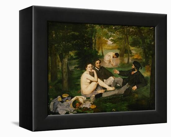 Dejeuner Sur L'Herbe (Luncheon on the Grass), 1863-Edouard Manet-Framed Premier Image Canvas