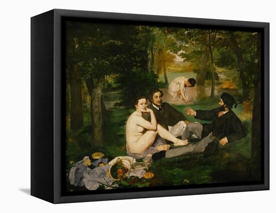 Dejeuner Sur L'Herbe (Luncheon on the Grass), 1863-Edouard Manet-Framed Premier Image Canvas