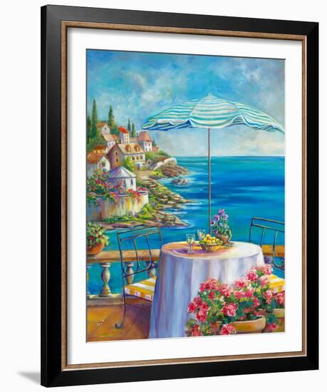 Dejeuner Sur La Cote D'azur I-Ginger Cook-Framed Giclee Print