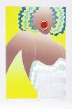 Ice Cream Lady-Dejong-Framed Collectable Print