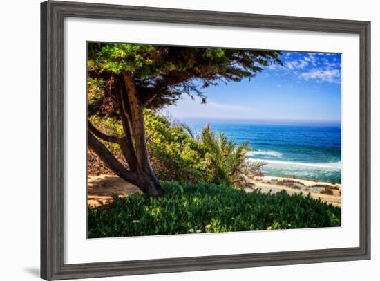 Del Mar Beach I-Alan Hausenflock-Framed Photo