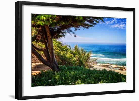 Del Mar Beach I-Alan Hausenflock-Framed Photo