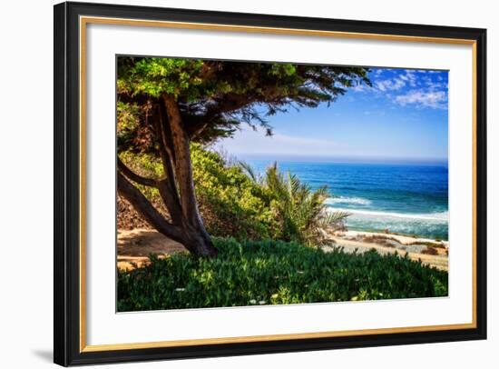 Del Mar Beach I-Alan Hausenflock-Framed Photo