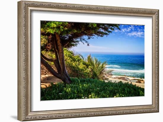 Del Mar Beach I-Alan Hausenflock-Framed Photo