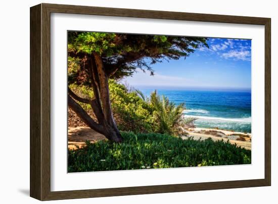 Del Mar Beach I-Alan Hausenflock-Framed Photo