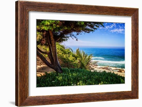 Del Mar Beach I-Alan Hausenflock-Framed Photo