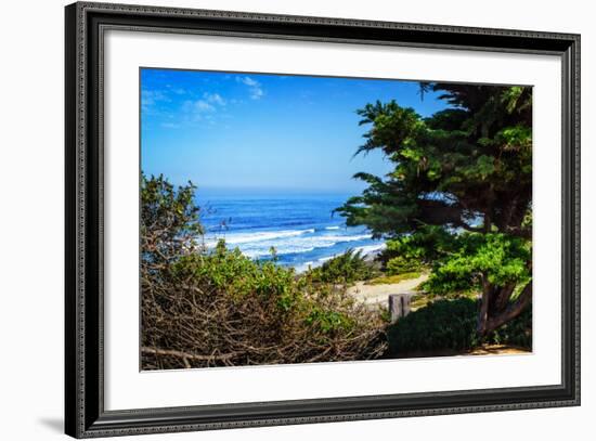 Del Mar Beach II-Alan Hausenflock-Framed Photo