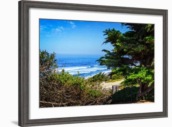 Del Mar Beach II-Alan Hausenflock-Framed Photo