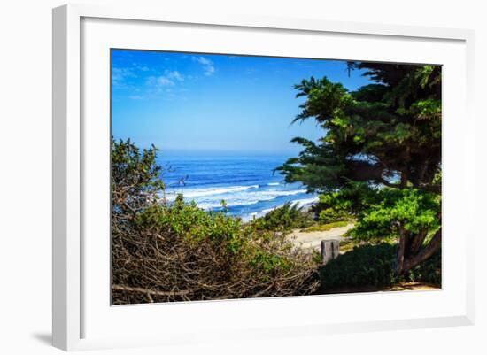 Del Mar Beach II-Alan Hausenflock-Framed Photo