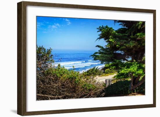 Del Mar Beach II-Alan Hausenflock-Framed Photo