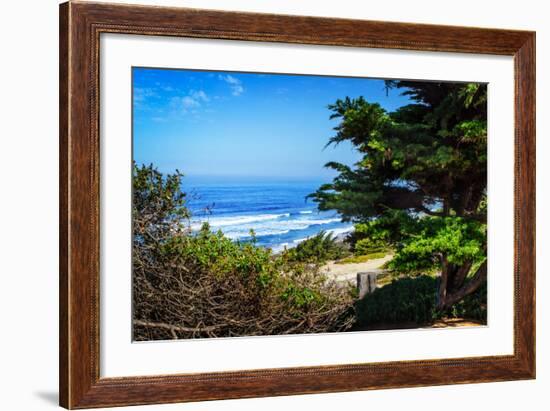 Del Mar Beach II-Alan Hausenflock-Framed Photo