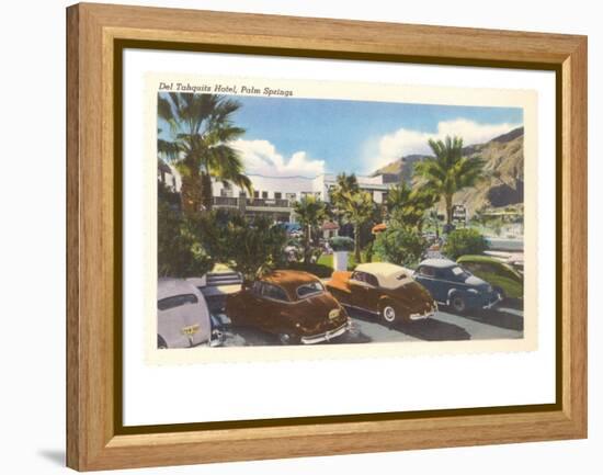 Del Tahquitz Hotel, Palm Springs, California-null-Framed Stretched Canvas