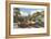 Del Tahquitz Hotel, Palm Springs, California-null-Framed Stretched Canvas