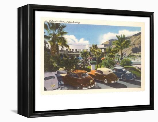 Del Tahquitz Hotel, Palm Springs, California-null-Framed Stretched Canvas