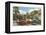 Del Tahquitz Hotel, Palm Springs, California-null-Framed Stretched Canvas