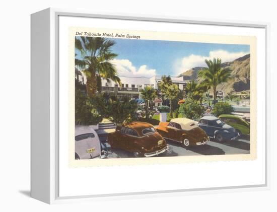 Del Tahquitz Hotel, Palm Springs, California-null-Framed Stretched Canvas