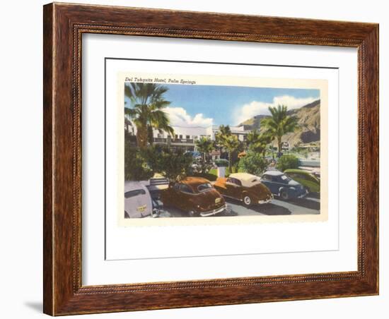 Del Tahquitz Hotel, Palm Springs, California-null-Framed Premium Giclee Print