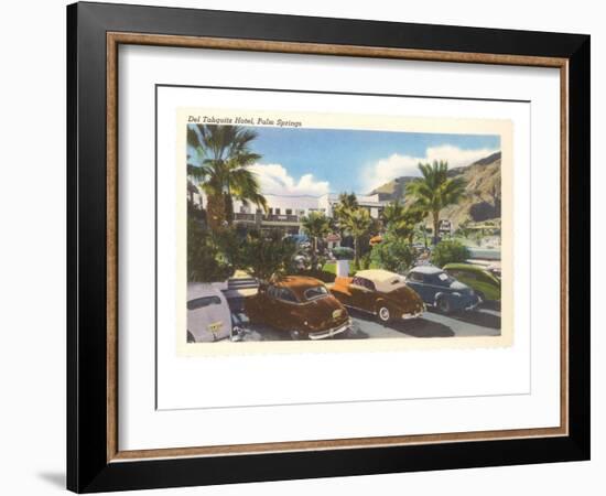 Del Tahquitz Hotel, Palm Springs, California-null-Framed Premium Giclee Print