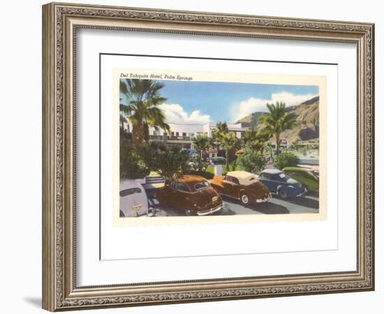 Del Tahquitz Hotel, Palm Springs, California-null-Framed Art Print